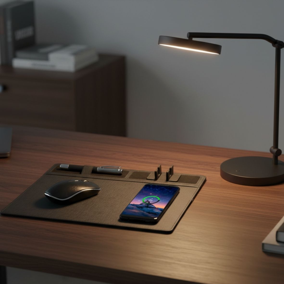 Alex Varga Wireless Charger Desk Organiser