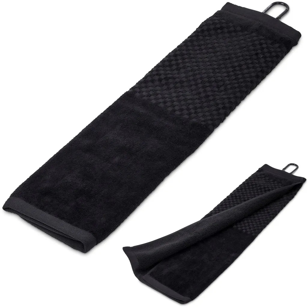 Alex Varga Plaid 100% Cotton Golf Towel – 56 cm Premium Golf Bag Towel