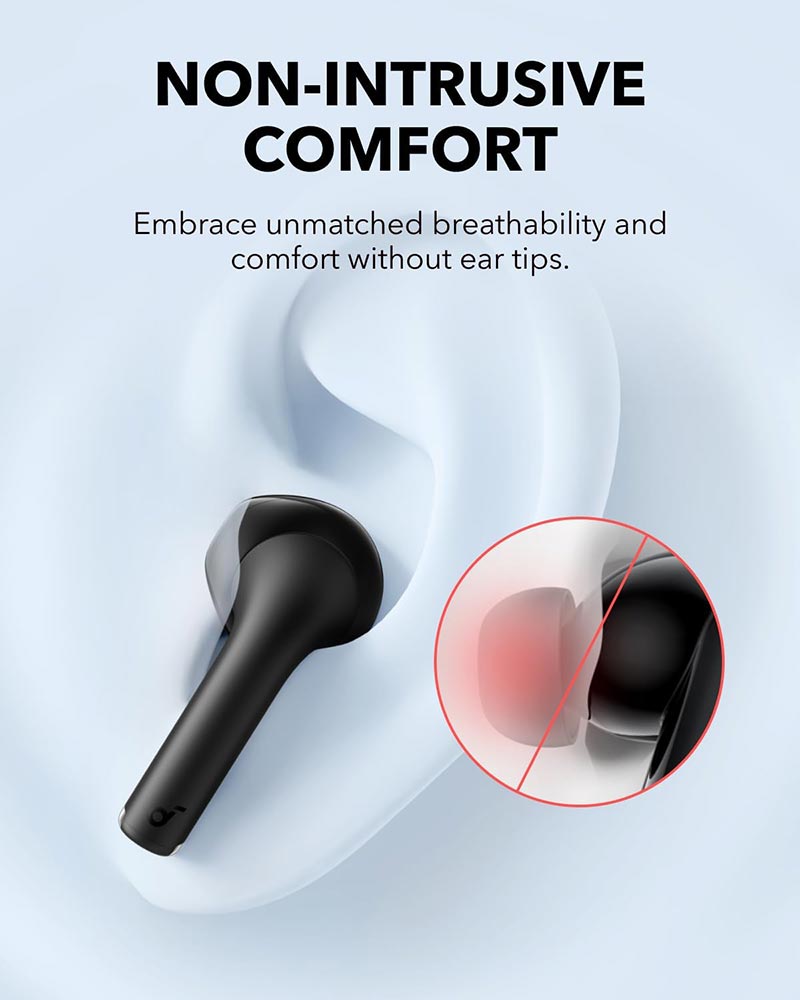 Soundcore K20i Wireless Earbuds (Black / White)