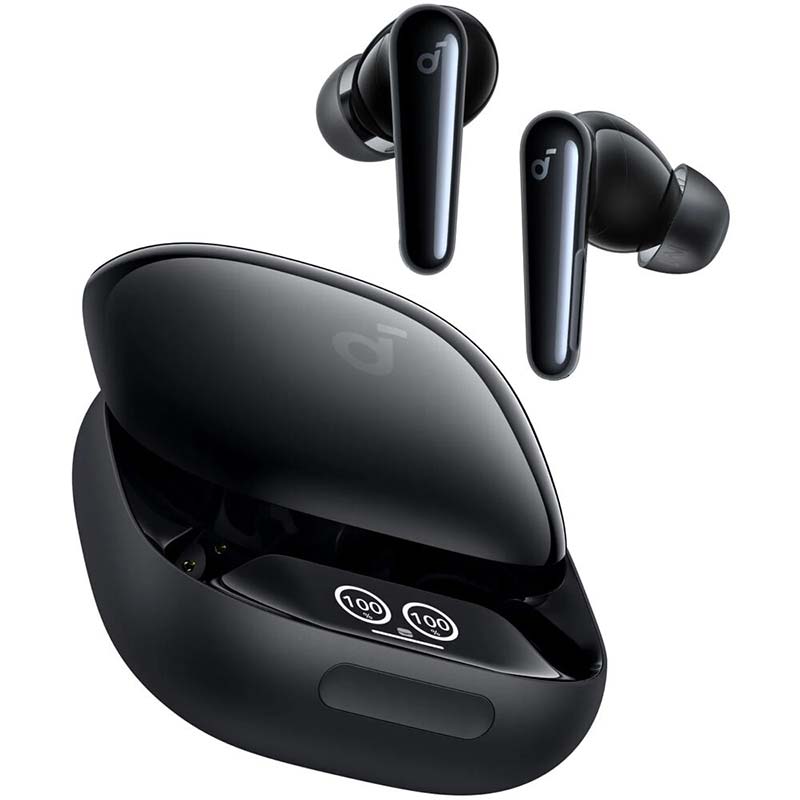 Soundcore Liberty 4 Pro Wireless Earbuds – Glossy Black
