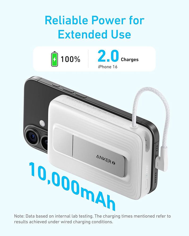 Anker Zolo 10,000 mAh Magnetic Wireless Charging Power Bank