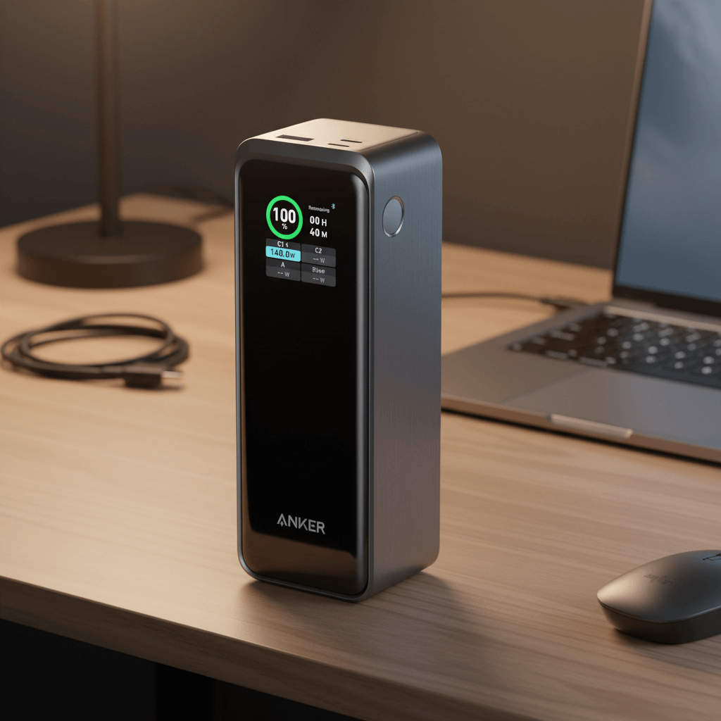 Anker Prime 27,650 mAh 250W Power Bank — Black