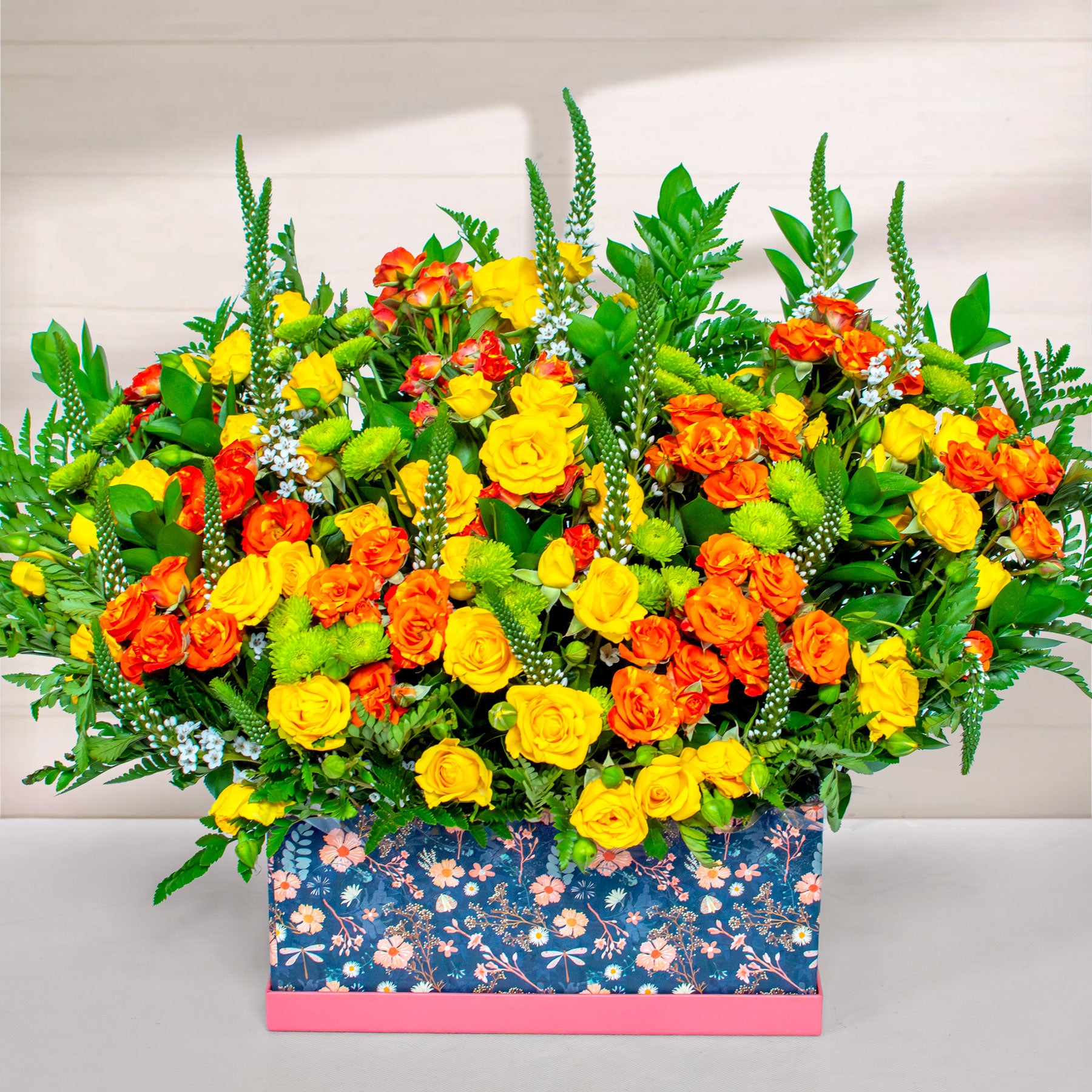Anna Rose Flower Basket