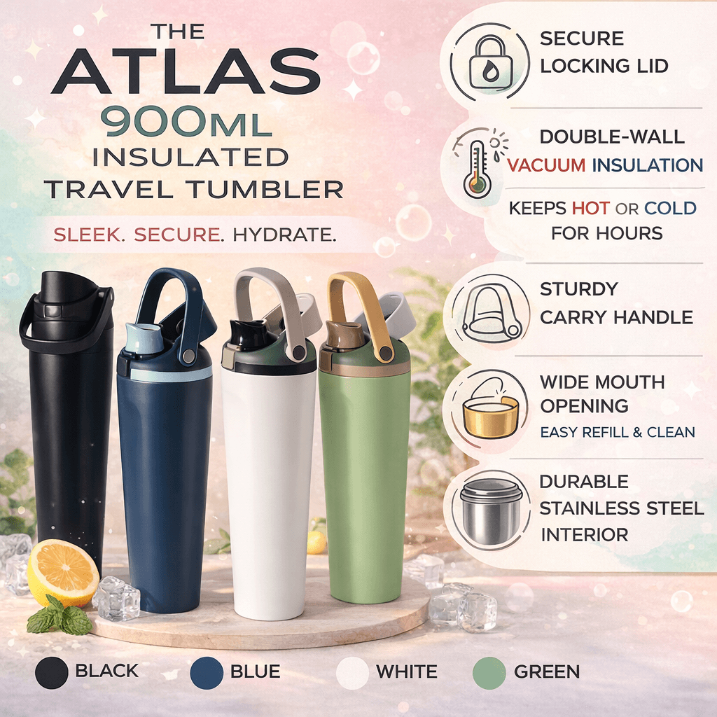 The Signature Sign Name Tumbler – 900ml