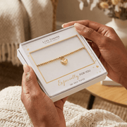 Forever Yours Heart Bracelet – Gold Plated