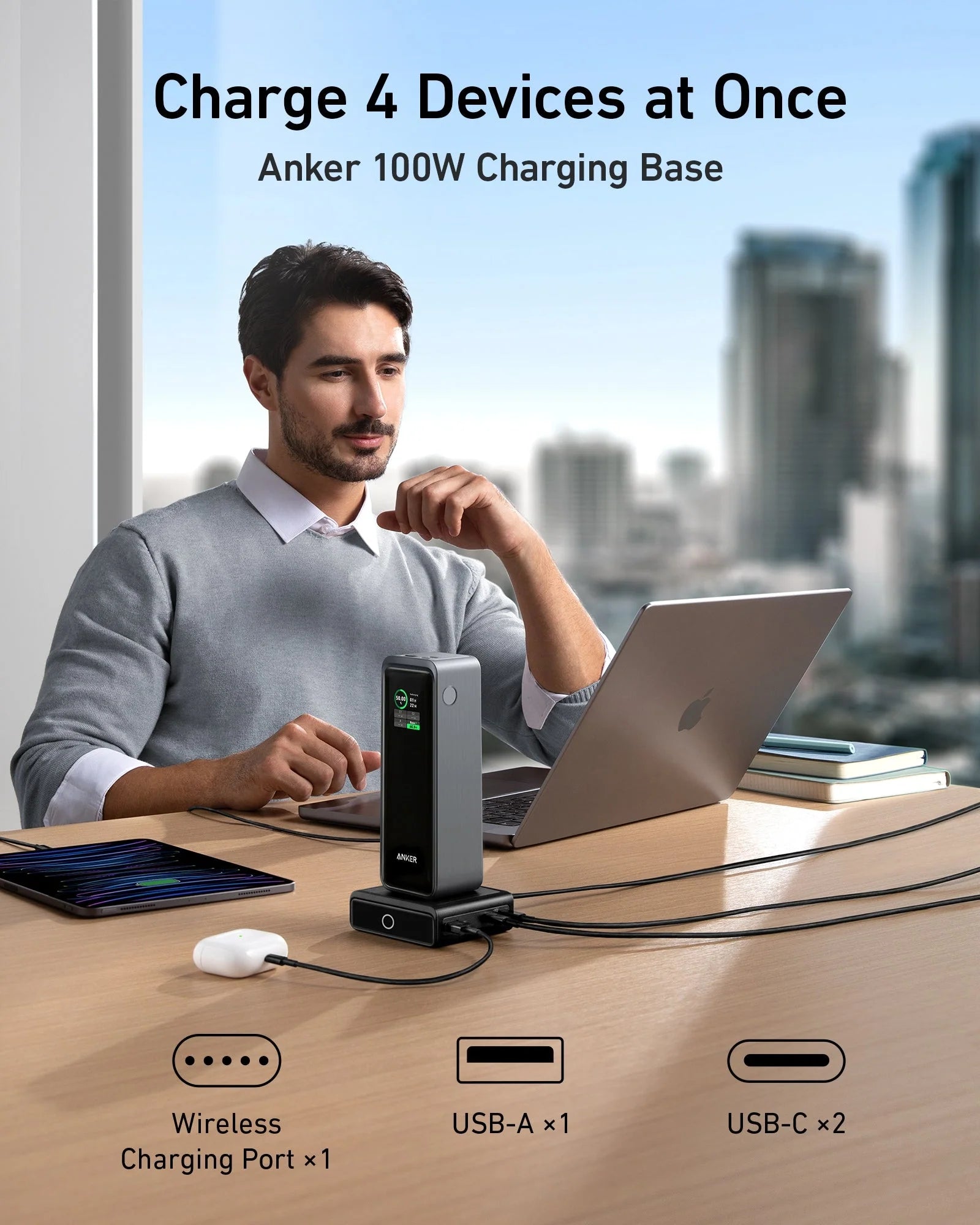 Anker Prime 27,650 mAh 250W Power Bank — Black