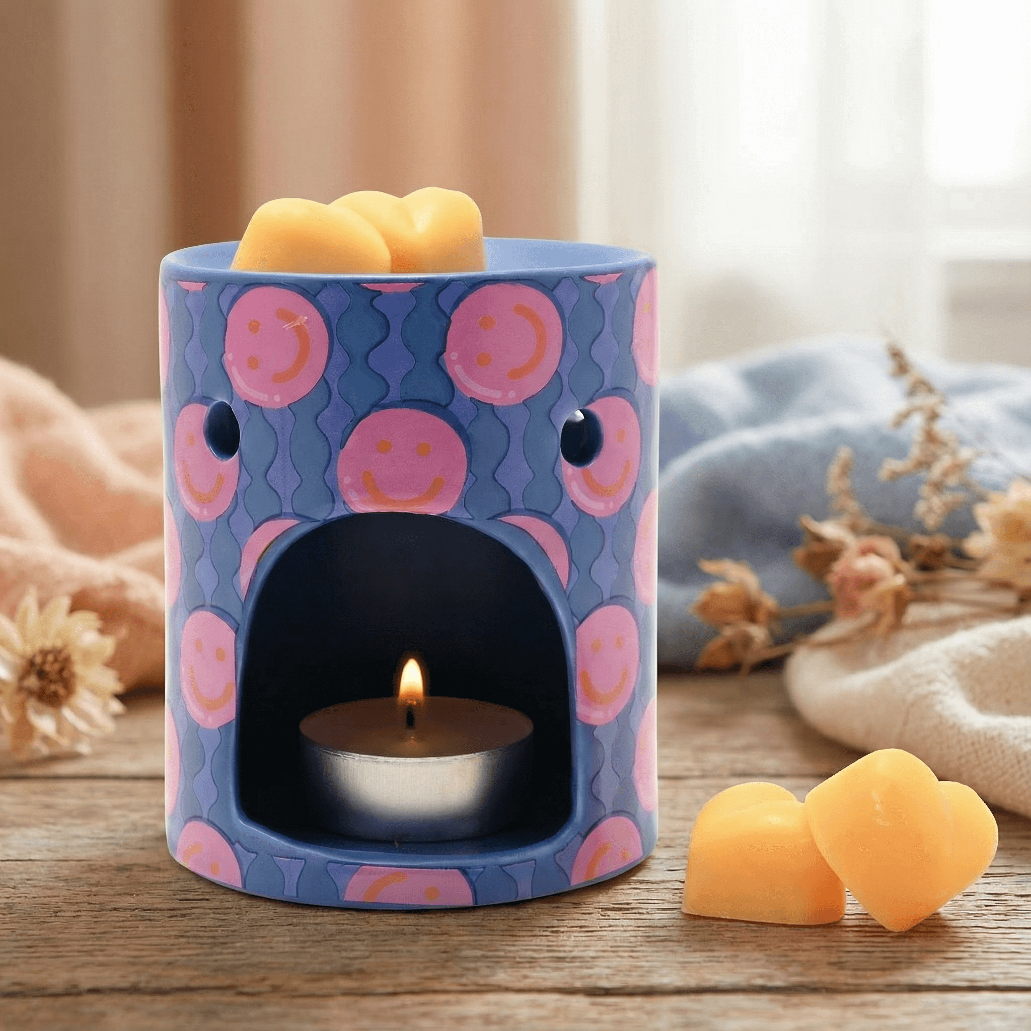Studio Blom “The Happy Day” Wax Melt Burner & Melts Gift Set