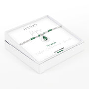 May Birthstone Bracelet – Emerald