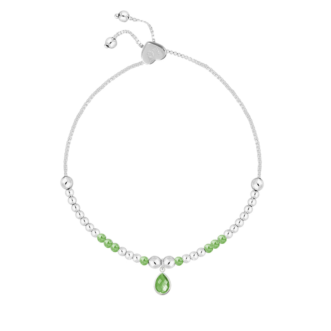 August Birthstone Bracelet – Peridot