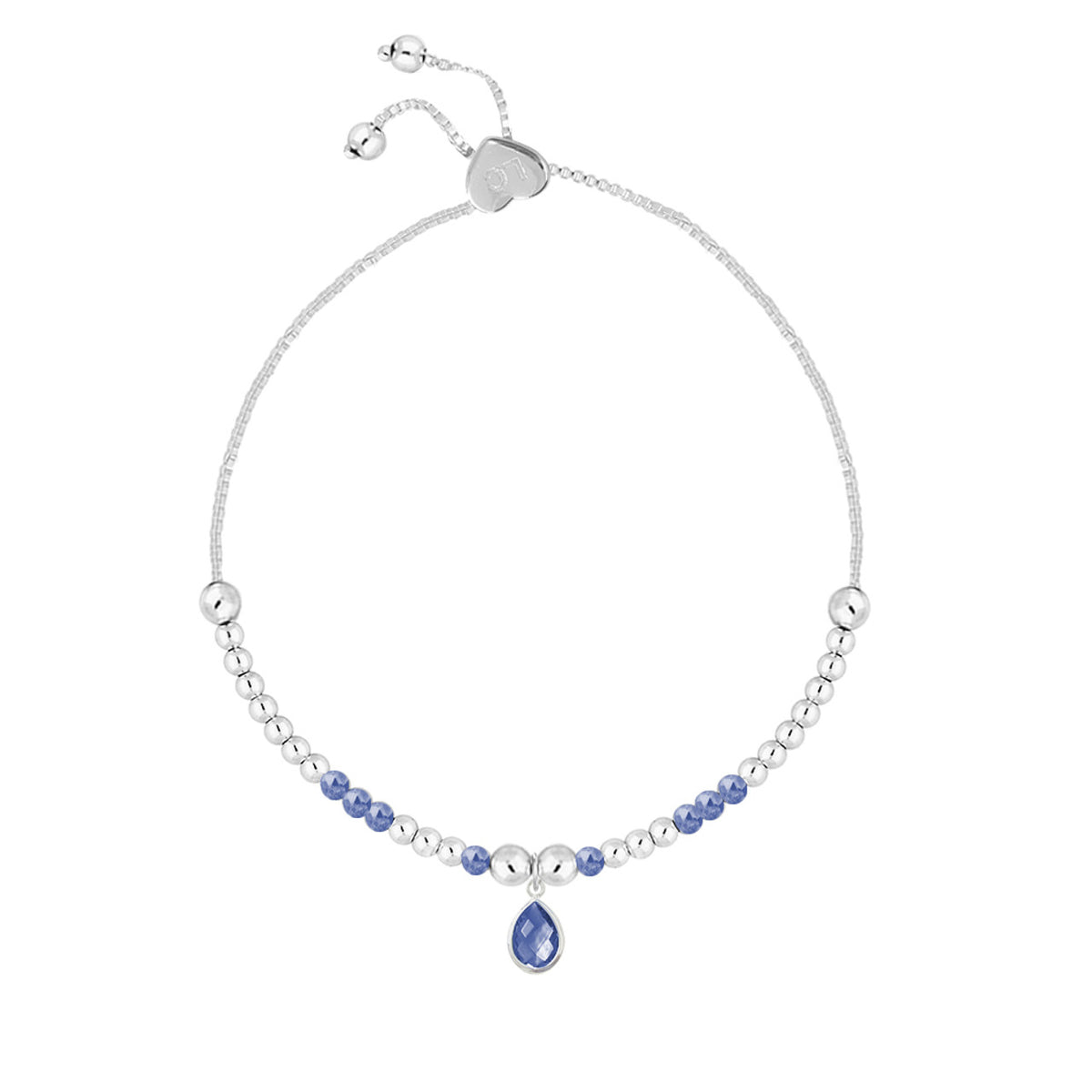 September Birthstone Bracelet – Sapphire