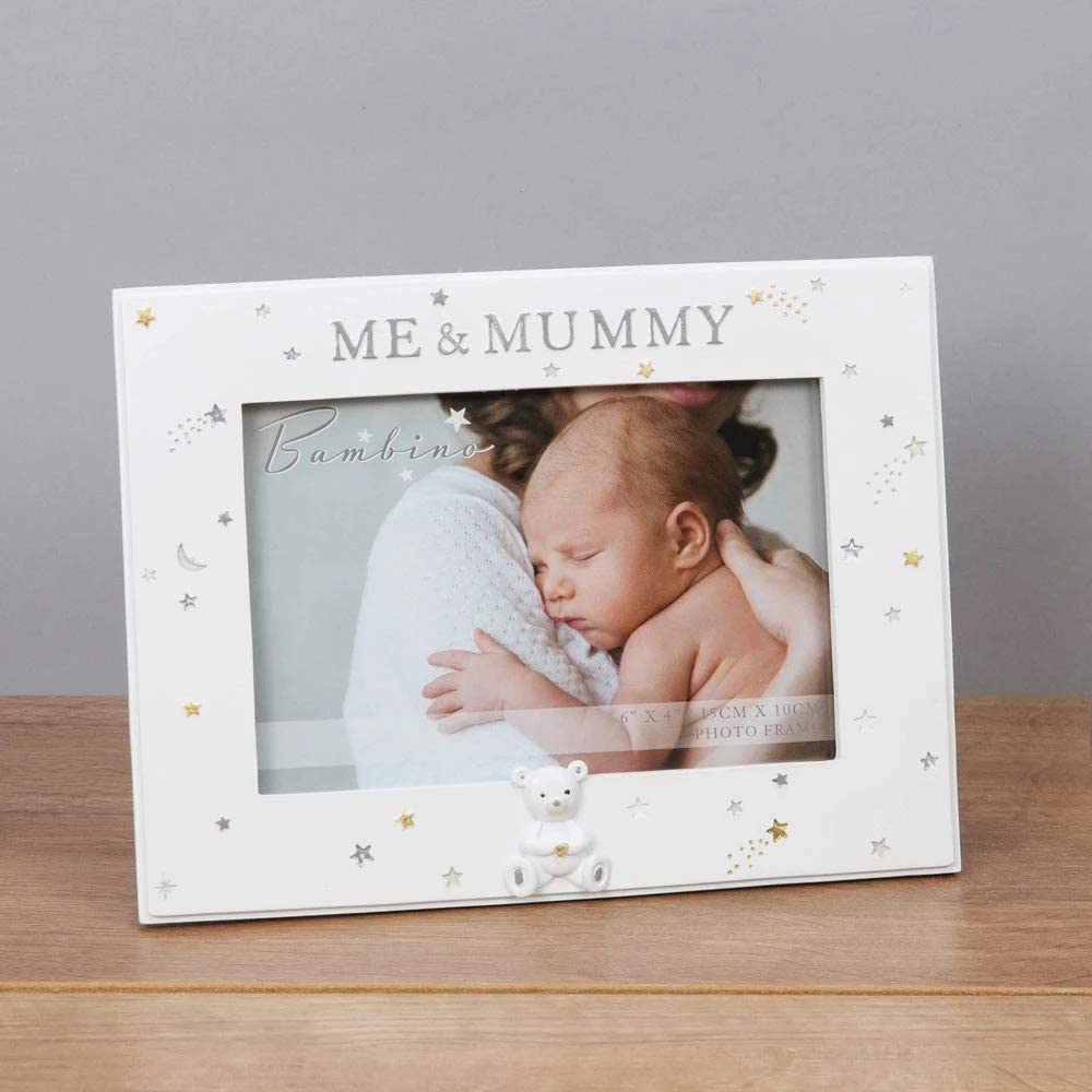 Bambino Resin Mummy & Me Photo Frame - 6" x 4"