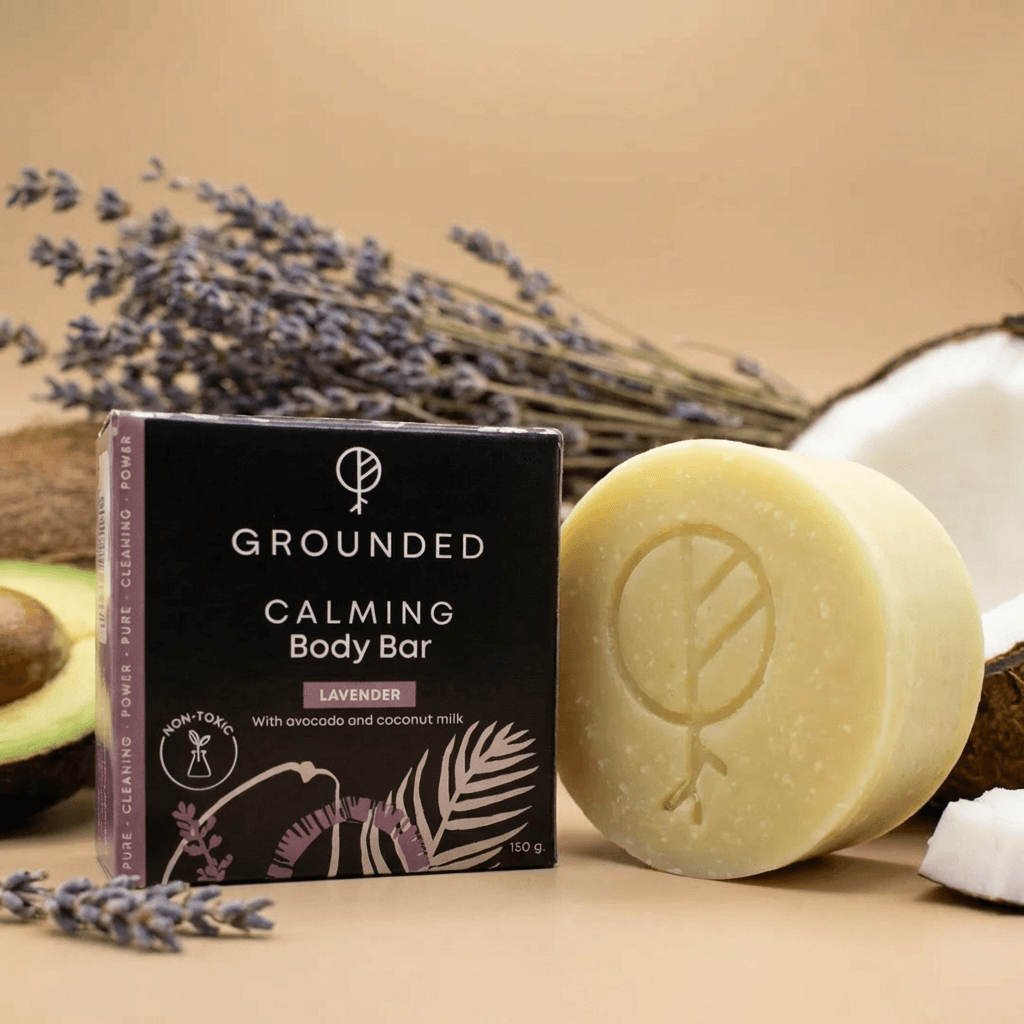 Grounded Natural Body Bar Soap (150g)
