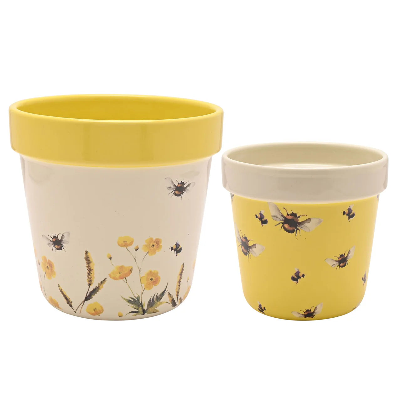 Country Living Set of 2 Planters – Bees