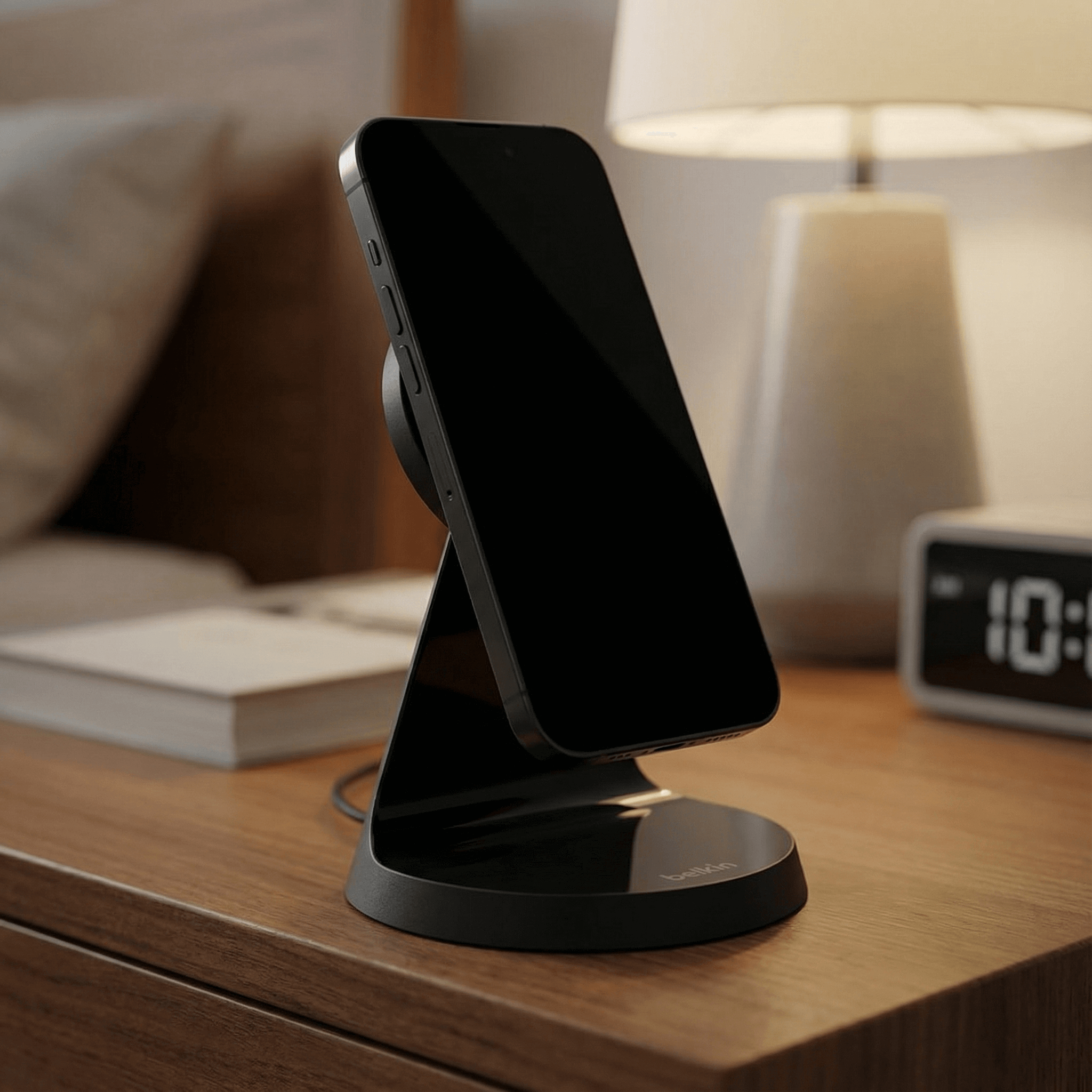 Belkin Wireless Charger Stand with MagSafe – 7.5W (Black)