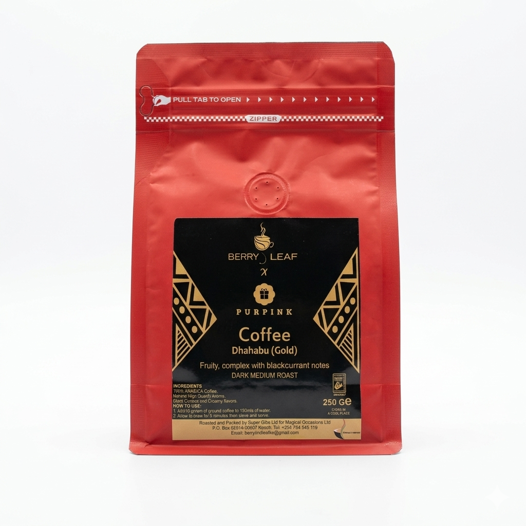 Berry & Leaf Gold Arabica Coffee - 250g
