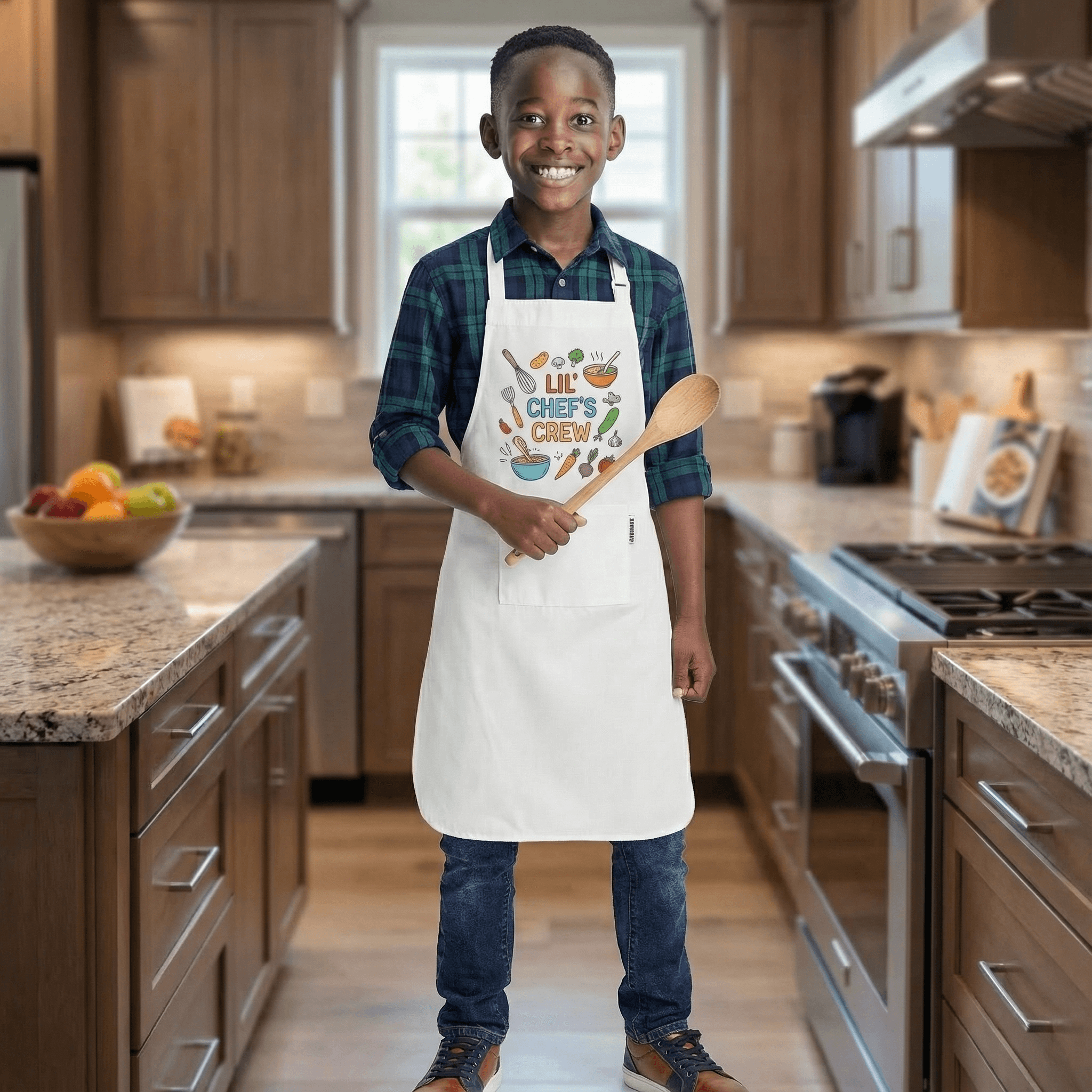 Kids Trickle Bib Apron