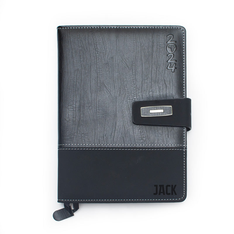 2024 B5 Diary With Buckle Strap