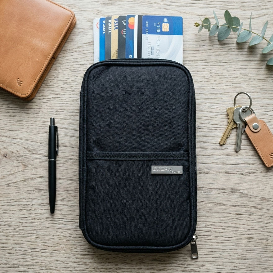 The Voyager Travel Passport & Document Organizer