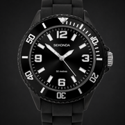 Sekonda Youth Watch – Black Silicone Strap (3390)