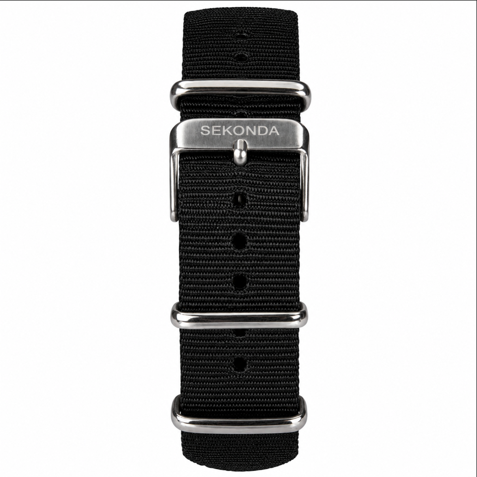 Sekonda Airborne Men's Chronograph Watch – Black Canvas Strap