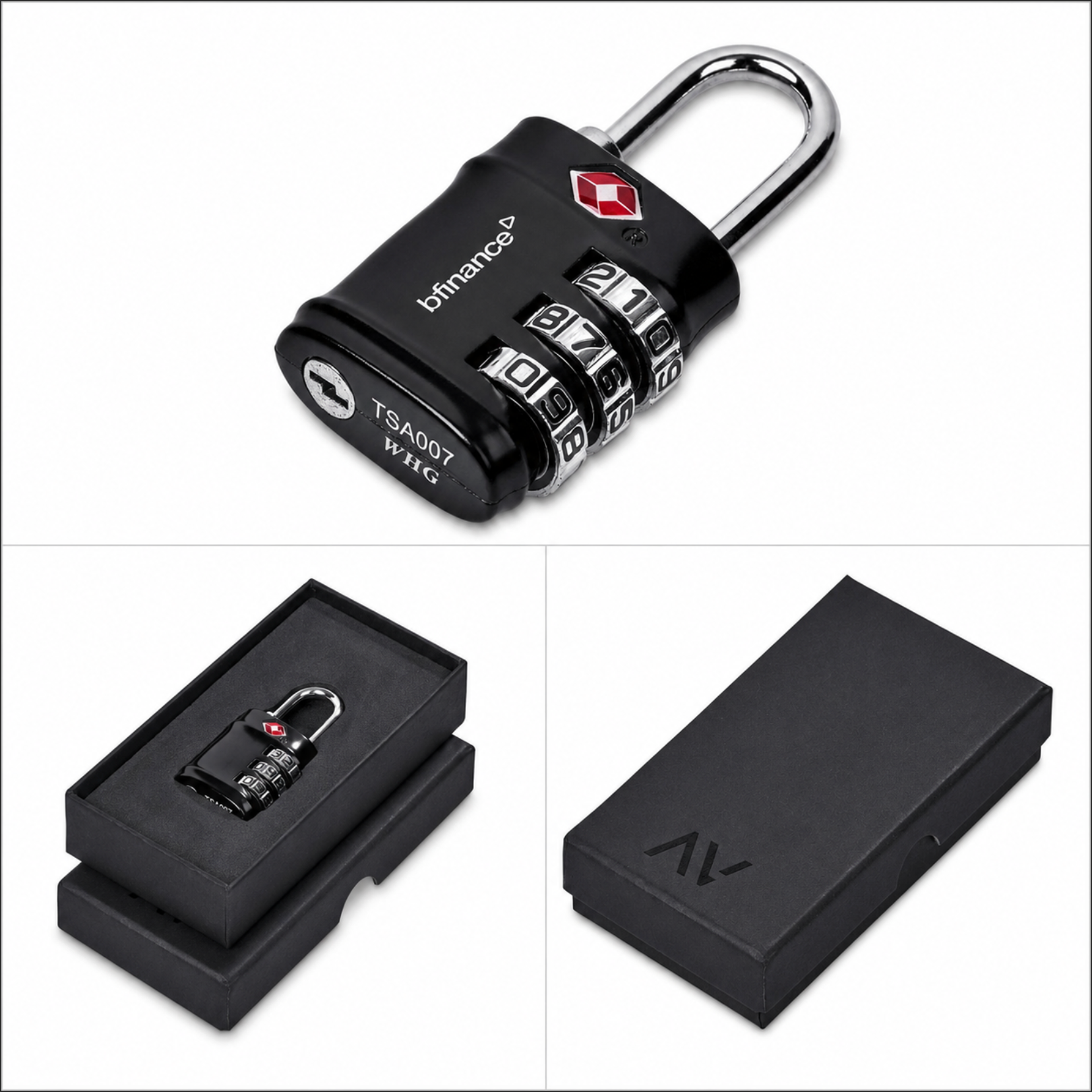 Alex Varga Vault TSA Combination Lock – Travel Security Lock