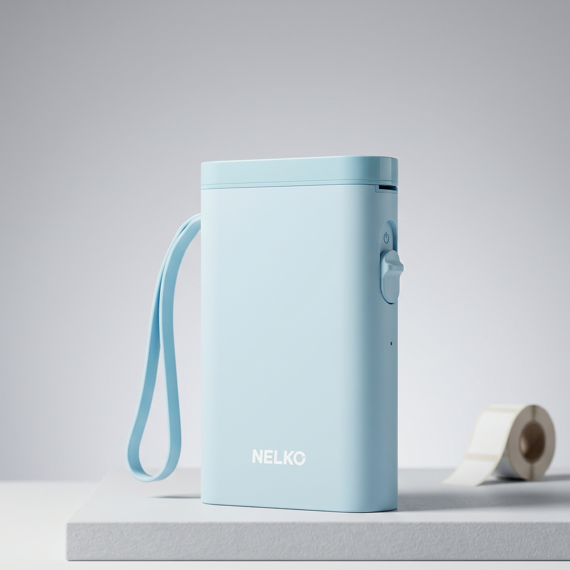 Nelko P21 Bluetooth Label Maker – Blue Portable Wireless Sticker Printer With Stickers (0.27 kg)