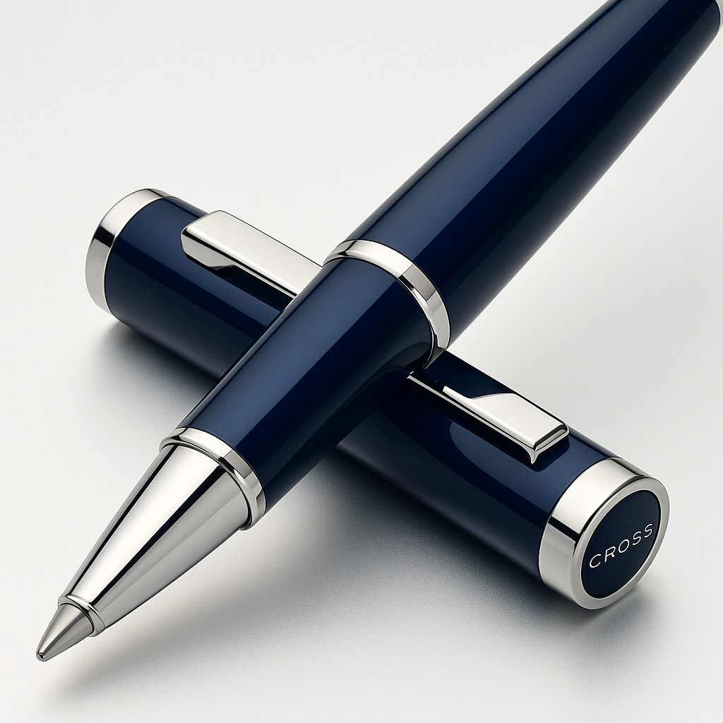 Cross Calais™ Matte Metallic Blue & Chrome Ballpoint Pen