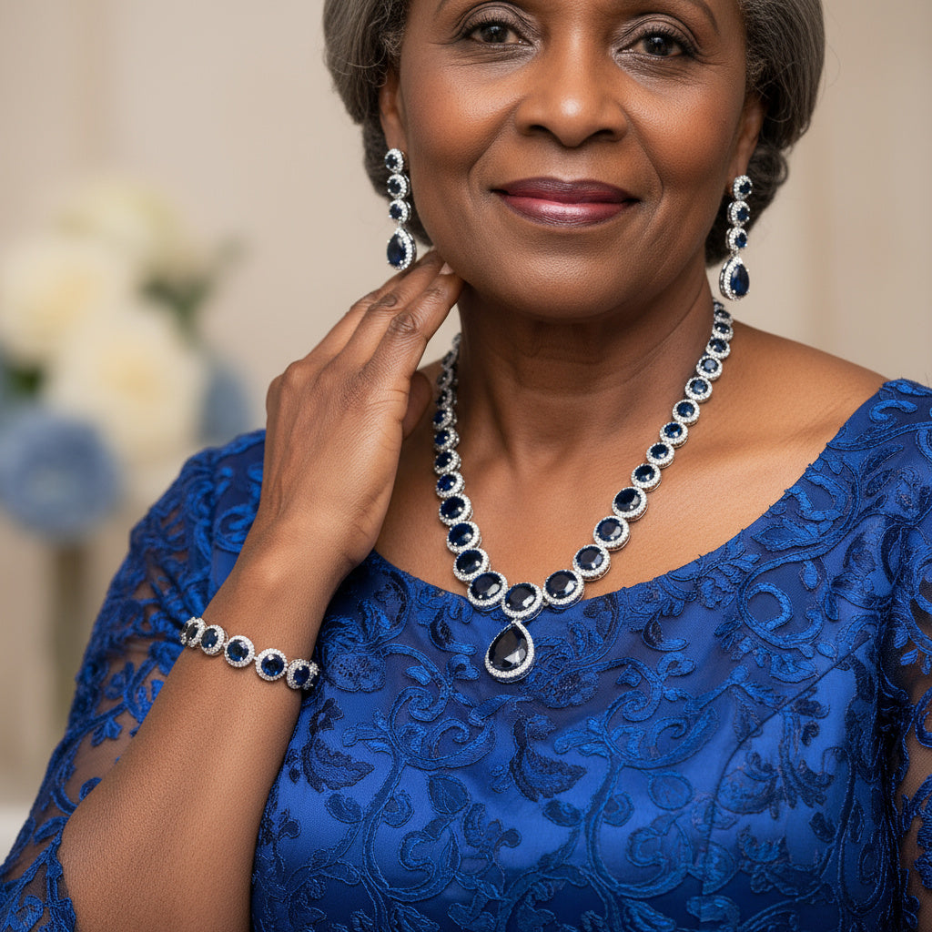 Aurora's Kiss Bracelet and Necklace Set