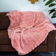 Blush Cloud Plush Fleece Blanket
