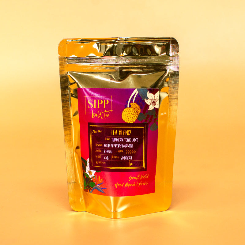 Sipp Bold Tea - Bold Peppery warmth (Tumeric Tonic Loose) 50g