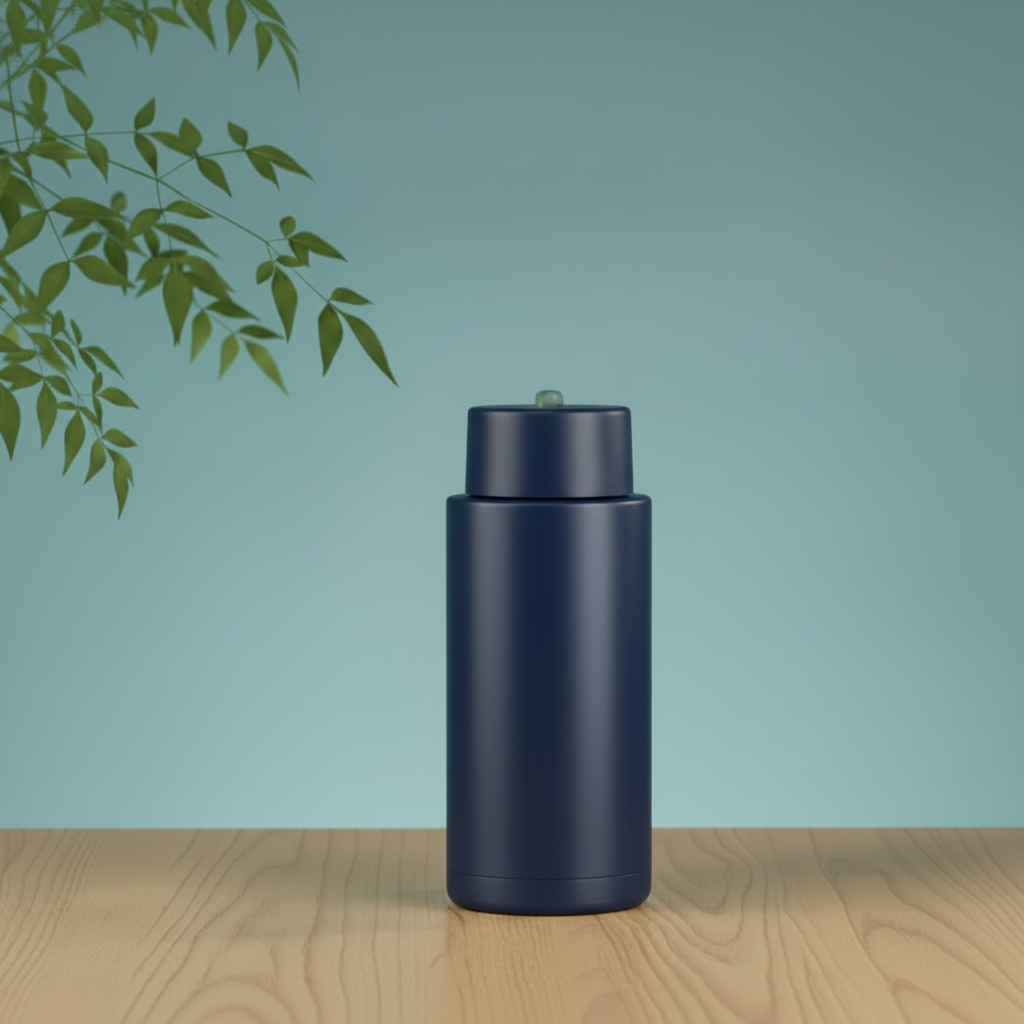 Sports Stainless Steel Tumbler – 1 Litre Large Capacity Bottle with Carry Rope