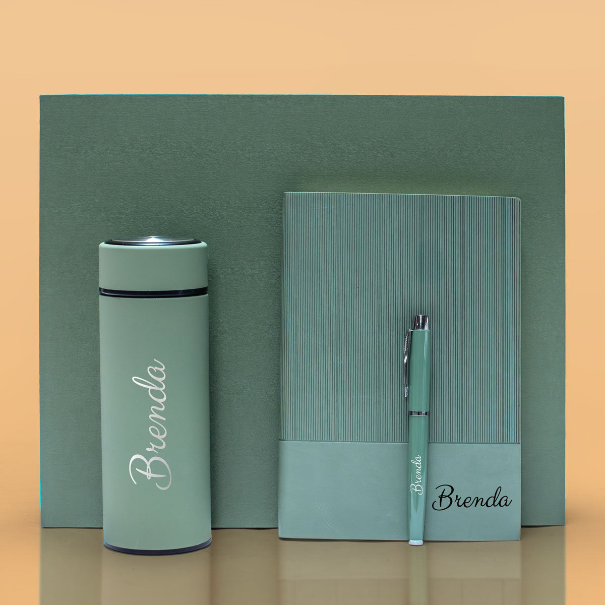 Personalised Executive Business Set – Notebook, Pen & Thermos Gift Set