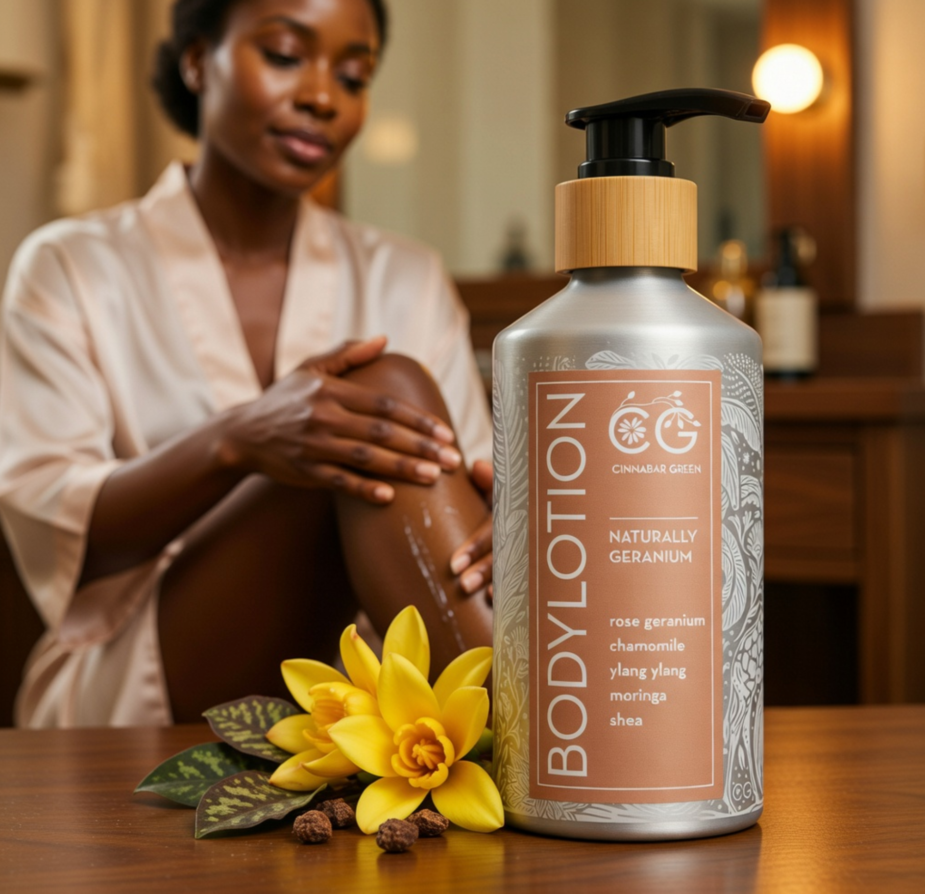 Cinnabar Green Botanical Body Lotion – 370ml