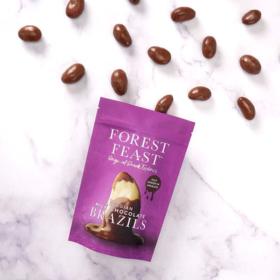 The Forest Feast Milk Choc Brazil Nuts - 120g
