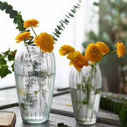 Conical European Glass Vase