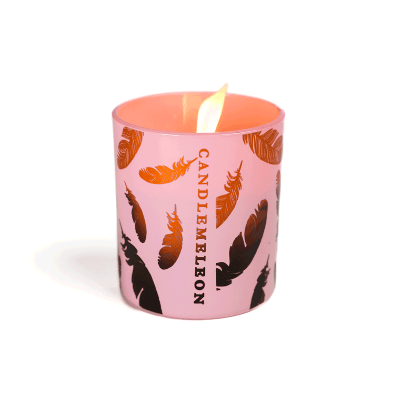 Copper Feather 200g – Pink Champagne, Peony & Sandalwood