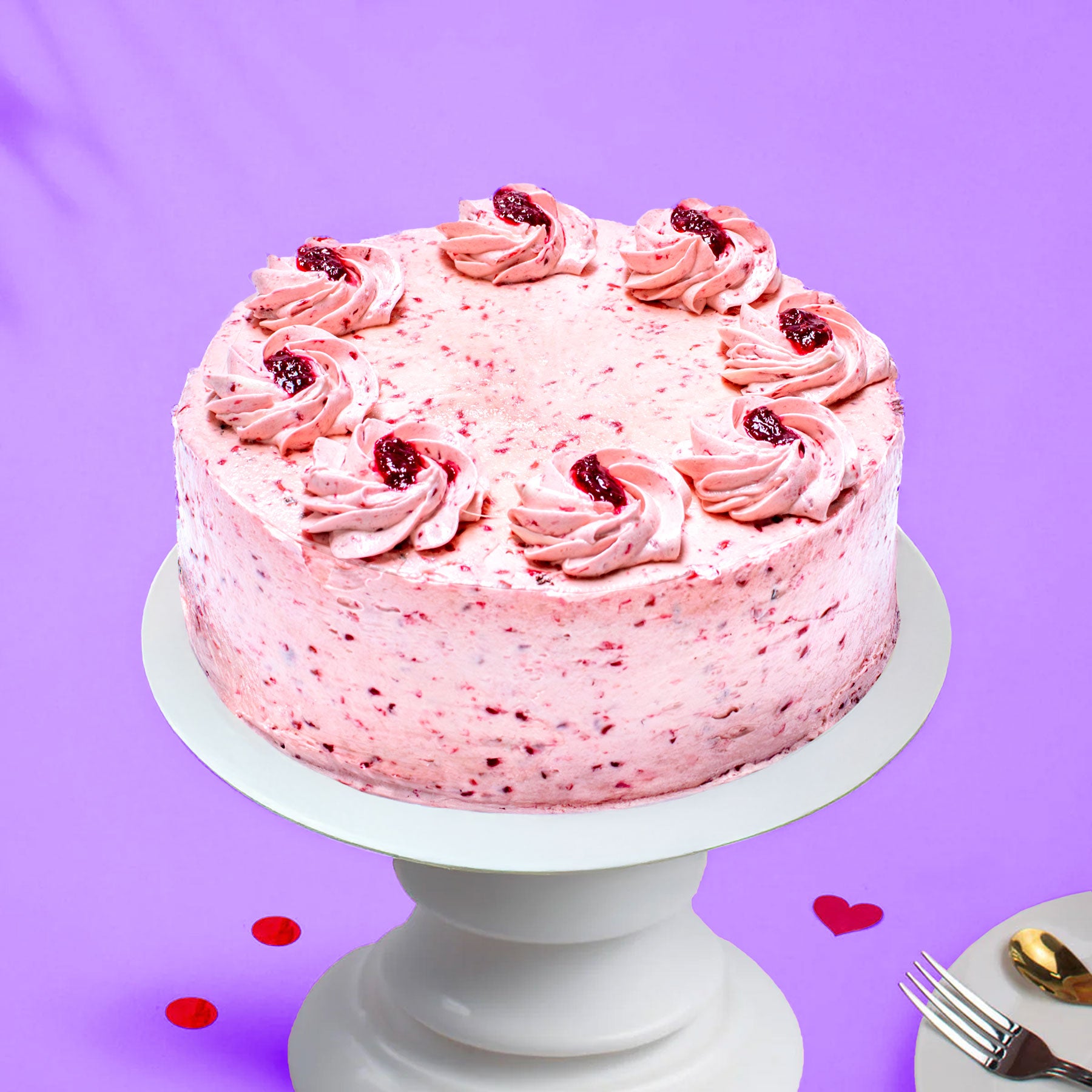 Cake Of The Month – Raspberry Chocolate Cake 1KG