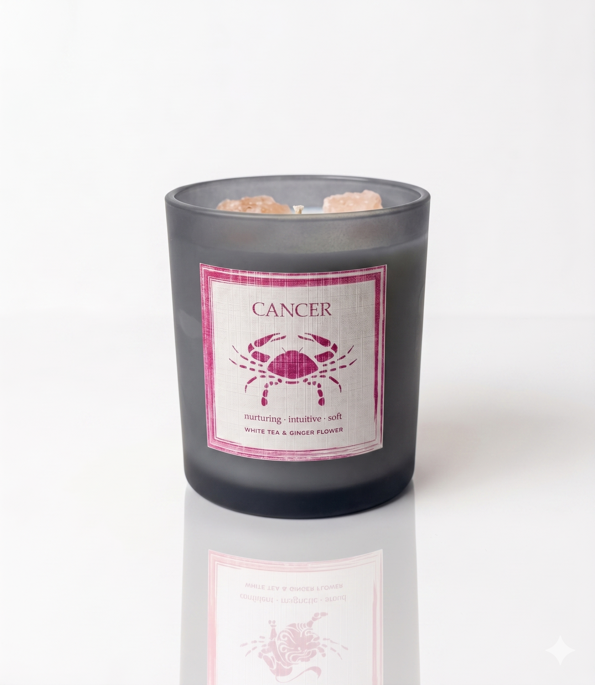 Purpink Zodiac Scented Candle Jar – 120g Star Sign Candle