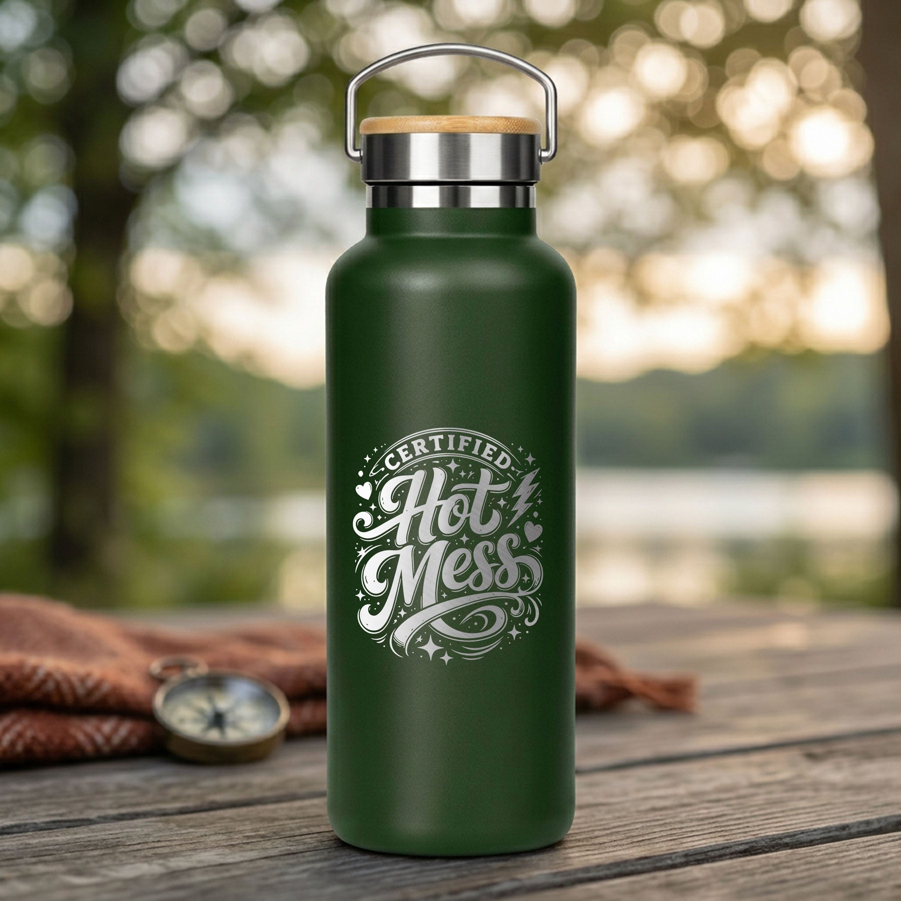 Personalised Certified Go Getter Water Cannister – 600ml