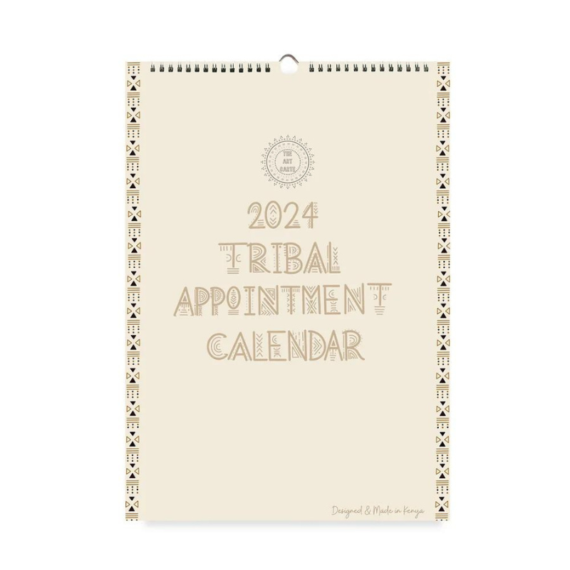 The Art Carte 2024 Tribal Appointment Calendar - Portrait
