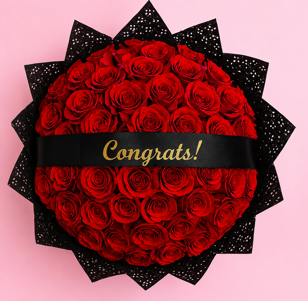 The Passionate Heart Red Roses Bouquet