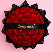 The Passionate Heart Red Roses Bouquet