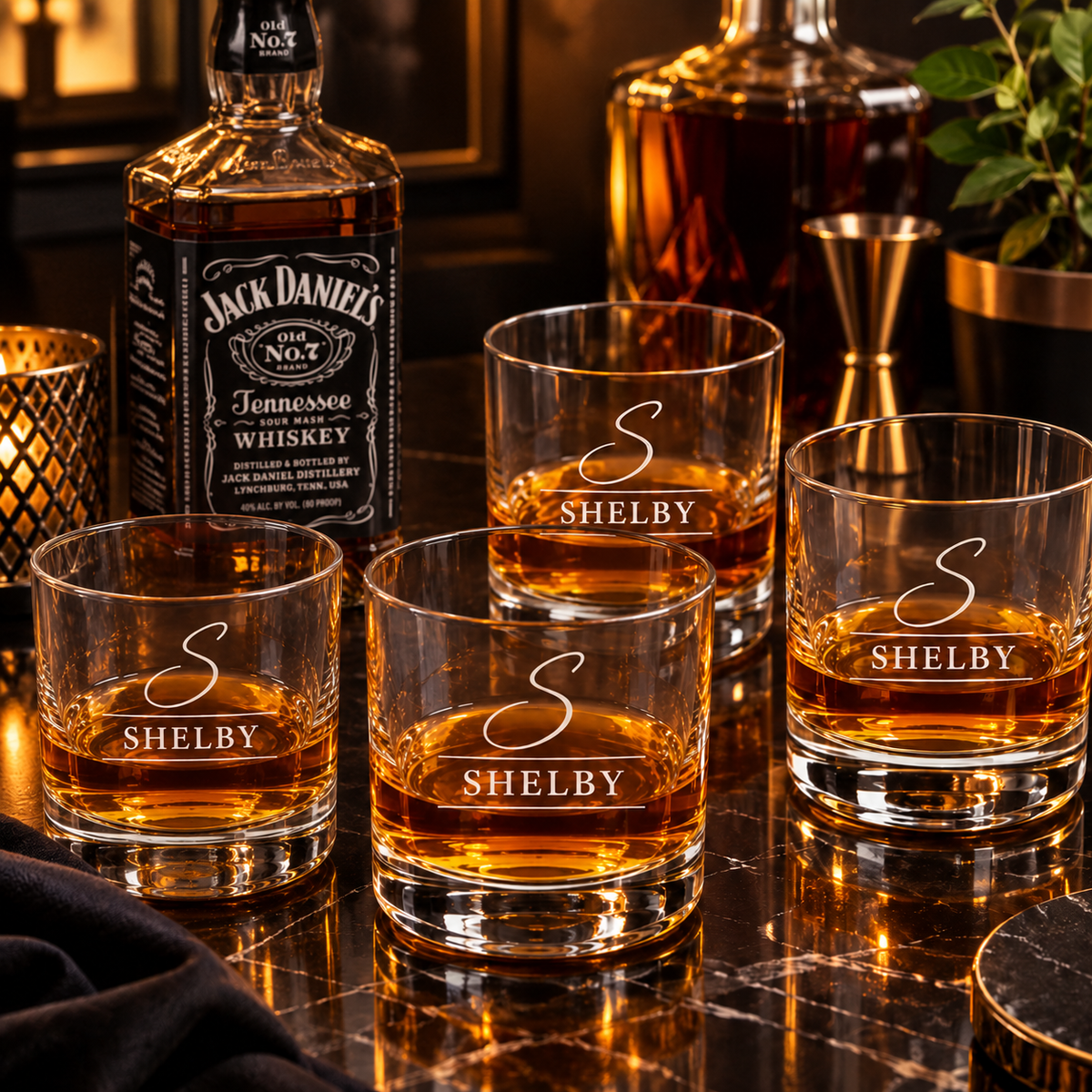 Whiskey glasses
