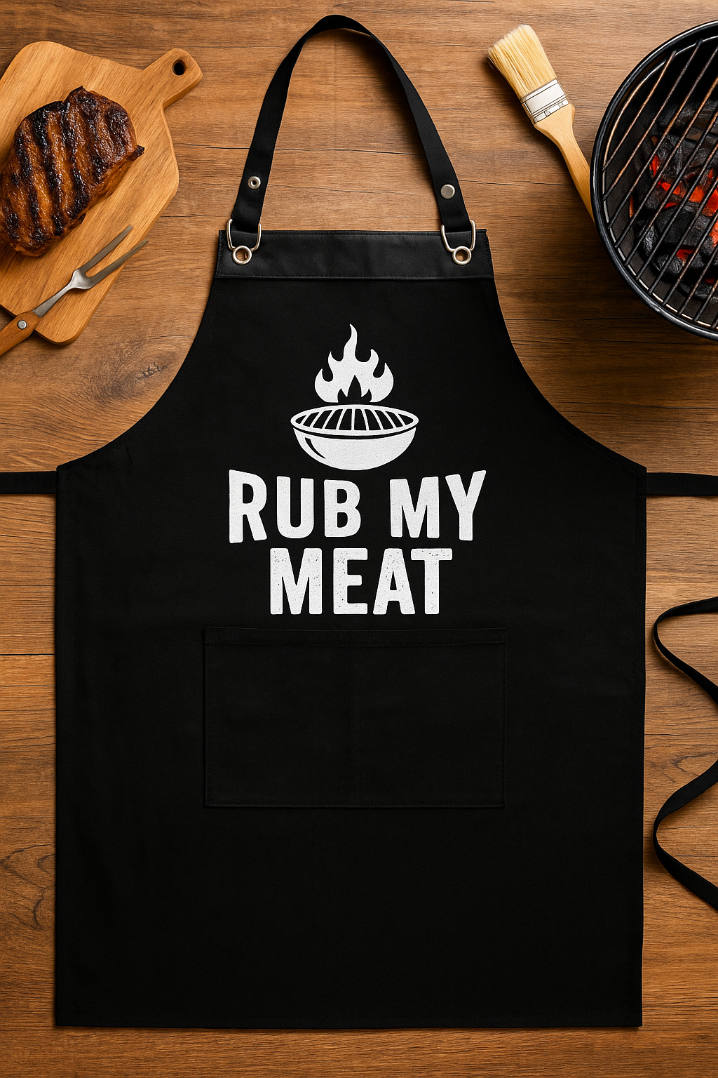 BBQ & Grill Master Apron by Serendipio