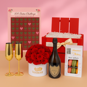 Dom Perignon with ForeverRoses™ Box