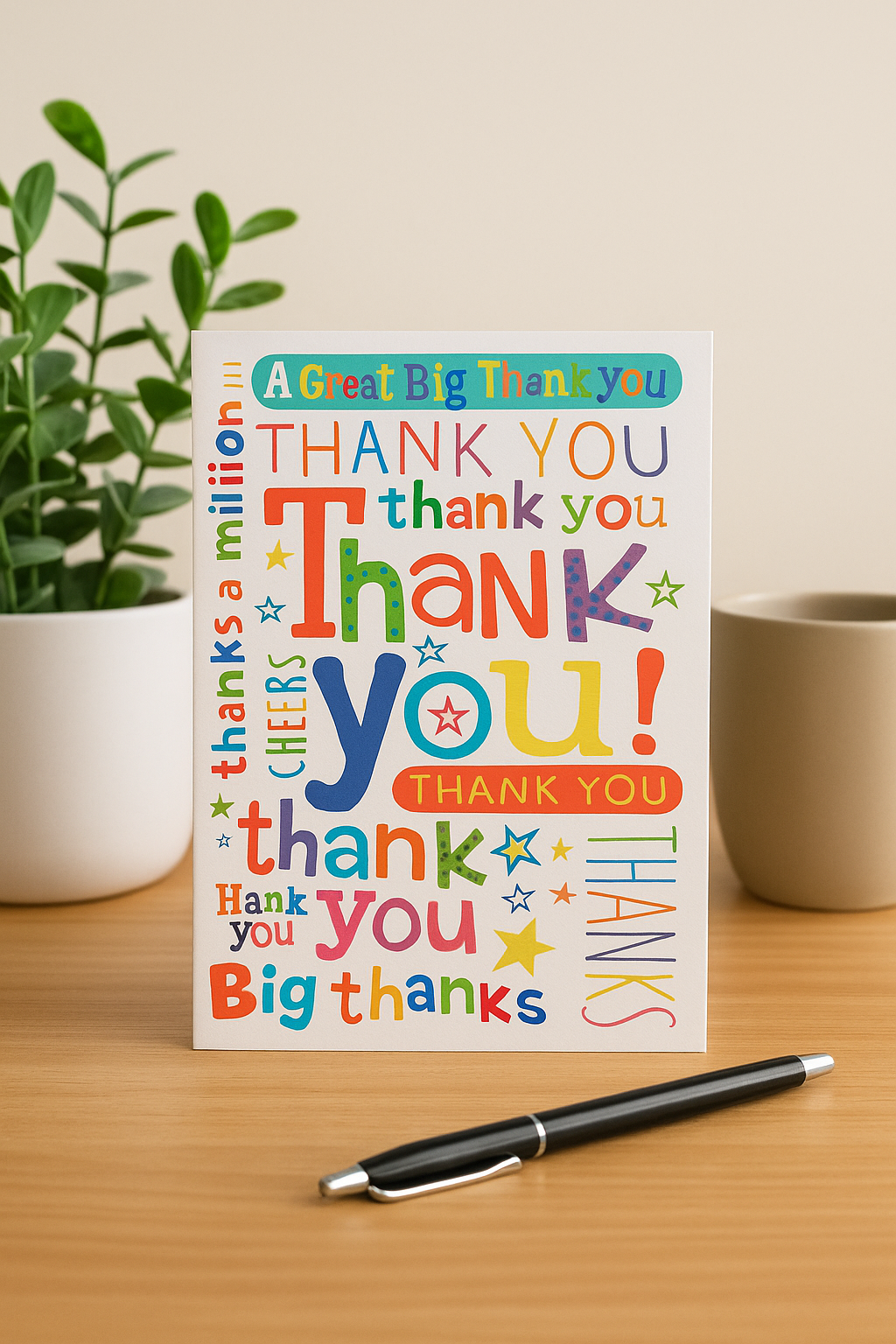Big Thanks Card