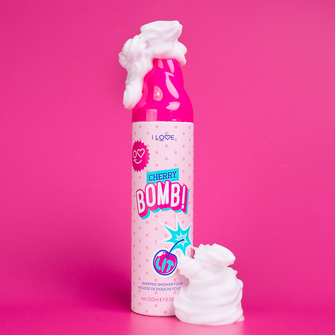 Cherry Bomb Whipped Shower Foam