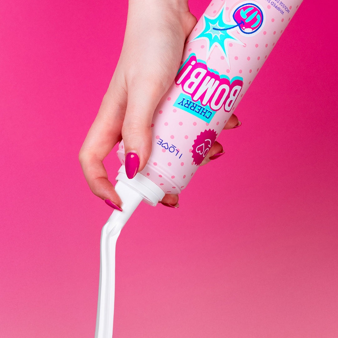 Cherry Bomb Whipped Shower Foam