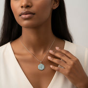 Vera Zircon Pendant with Necklace