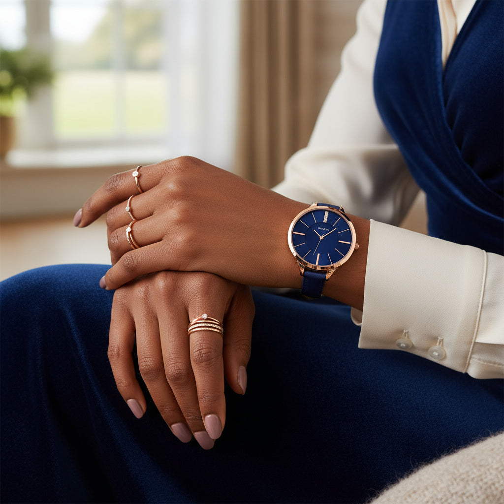 Sekonda Ada 39mm Women's Quartz Watch With White Sunray Dial